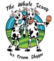 The Whole Scoop Ice Cream Shoppe Logo